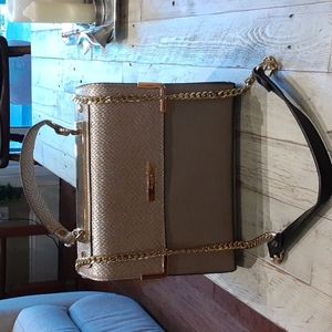 Dune London rose gold purse